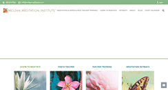 Desktop Screenshot of mcleanmeditation.com